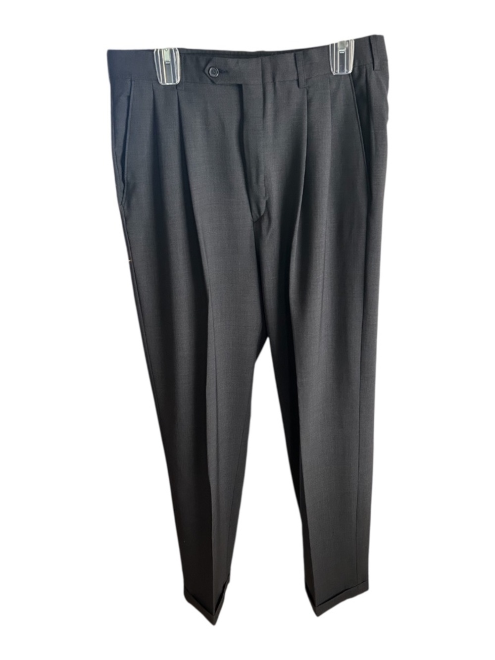 Men's Hagger Gray Dress Pants-Size 34x34